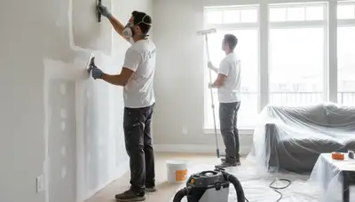 Professional drywall repair and wall painting in Bloomington, IN home interior