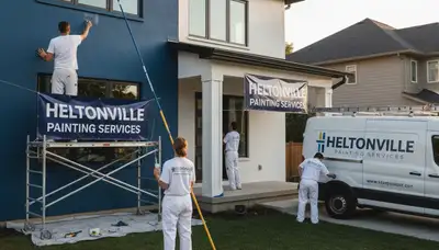 Professional house painting service in Bloomington, IN for interior and exterior homes