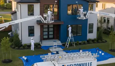 Professional house painters serving Bloomington, IN with interior and exterior painting services