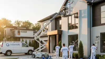 House painting contractors in Bloomington, IN providing professional interior and exterior painting services