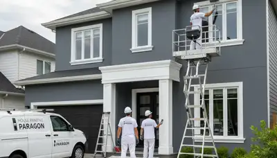 Professional house painting service in Bloomington, IN by Painters Bloomington IN