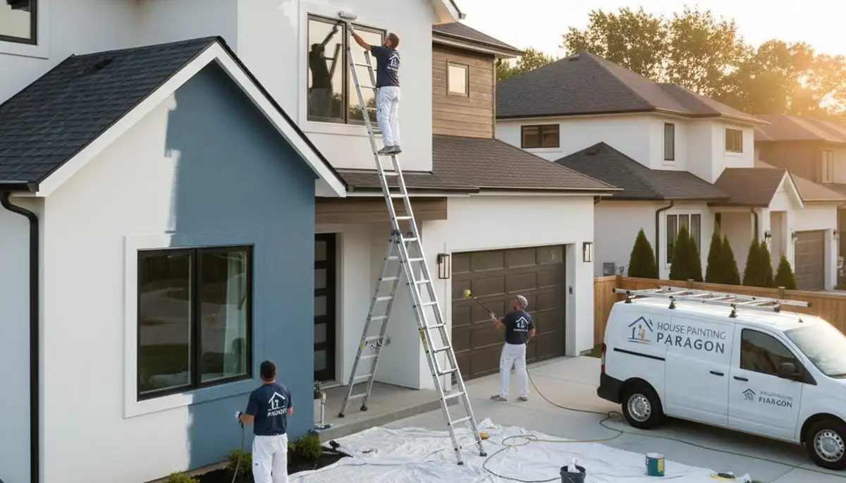 Professional house painting services in Bloomington, IN by paintersbloomingtonin.com