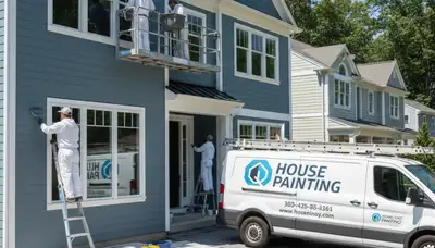 Professional house painting service in Bloomington, IN by paintersbloomingtonin.com