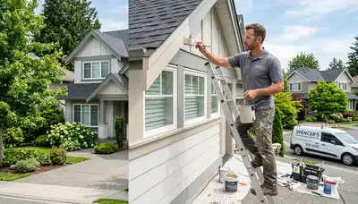 Professional house painters in Bloomington IN providing expert residential painting services