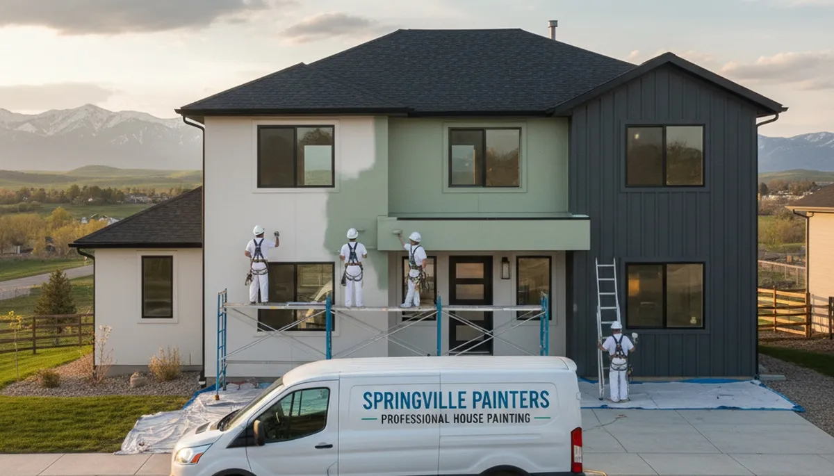 House painters serving Bloomington, IN with professional interior and exterior painting services