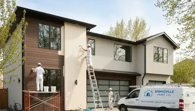 Professional house painting services in Bloomington, IN by paintersbloomingtonin.com