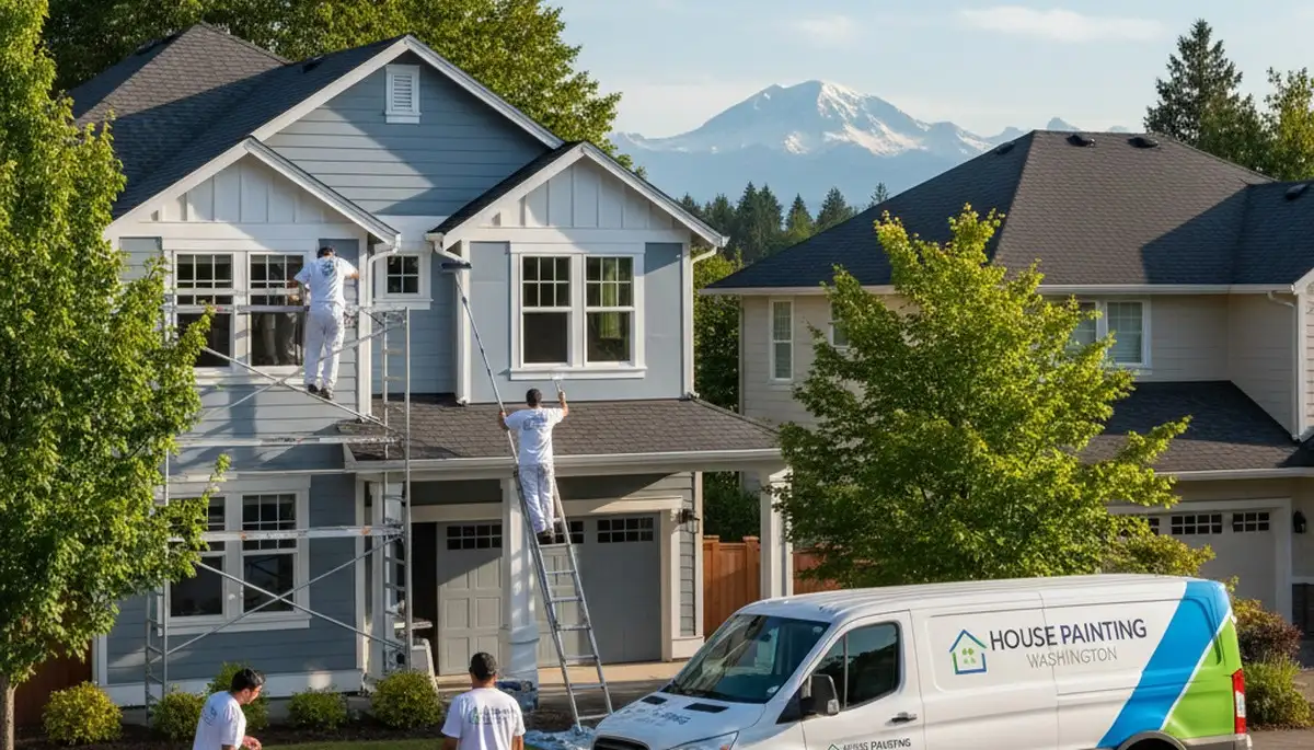 Professional house painting service in Bloomington, IN for residential interior and exterior painting